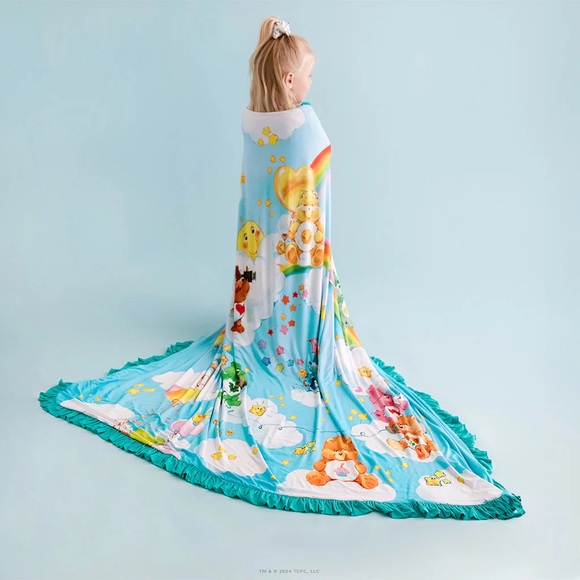 NWT Posh Peanut Care Bears Limited Edition Rainbow Bridge Ruffle Luxe Patoo - Picture 2 of 3